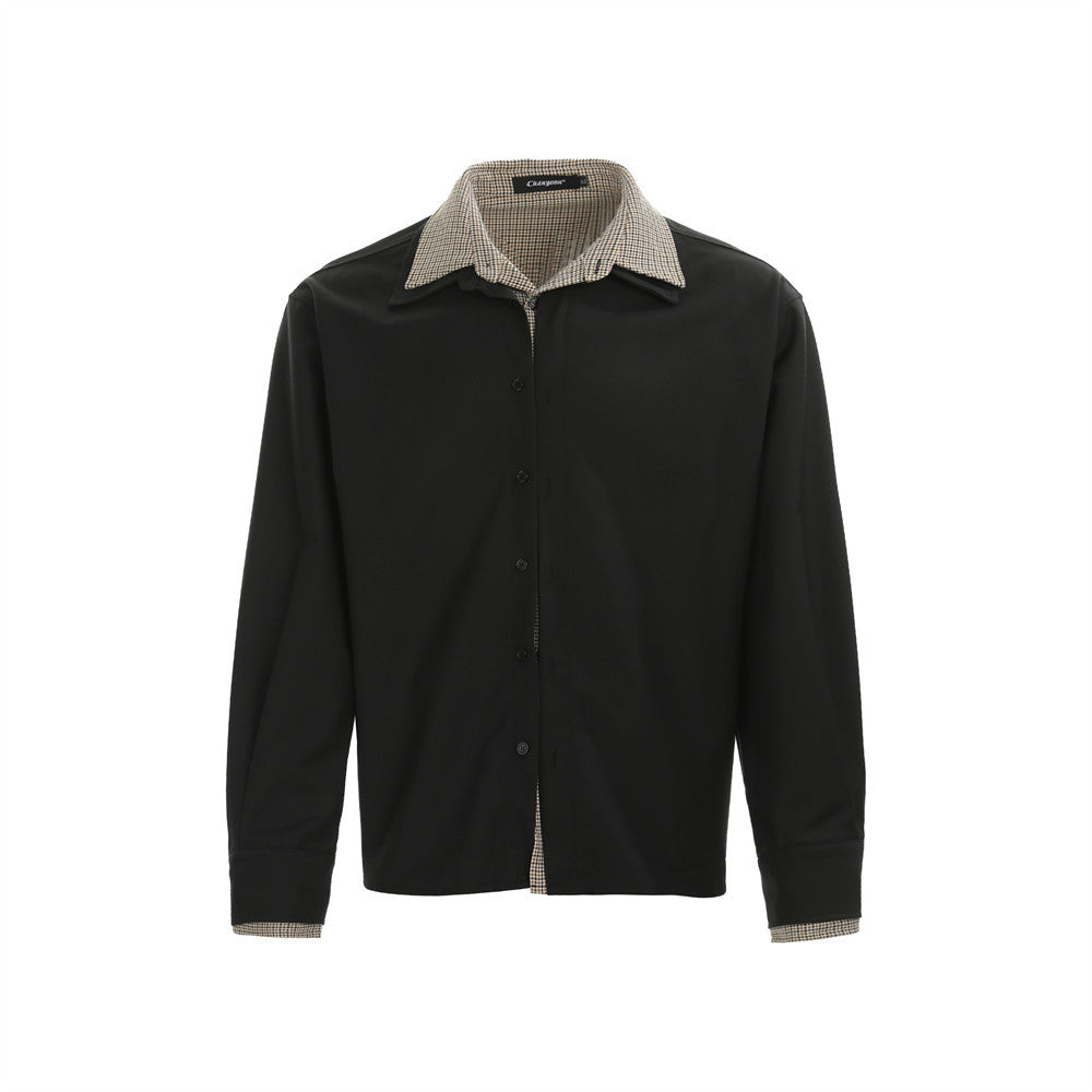 Fake two long sleeved shirts