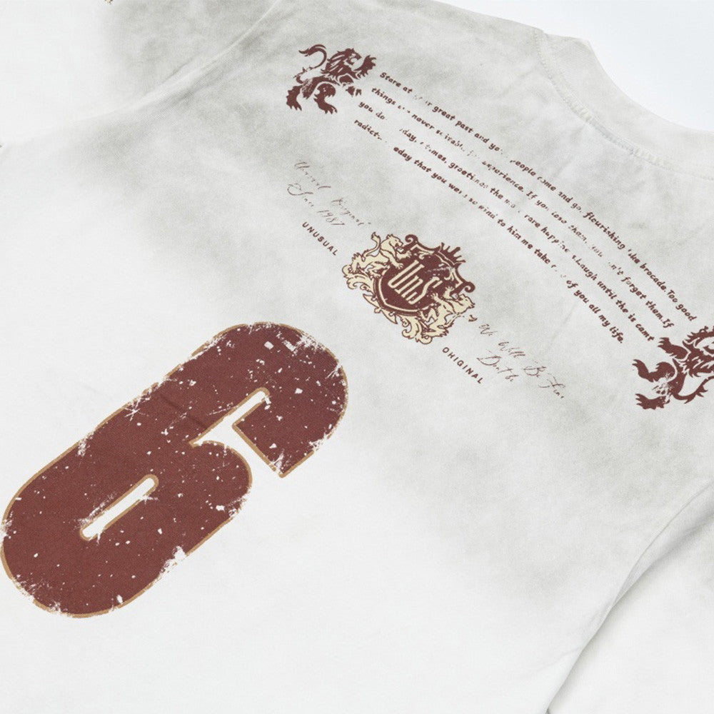 Make old dirty short sleeved T-shirts