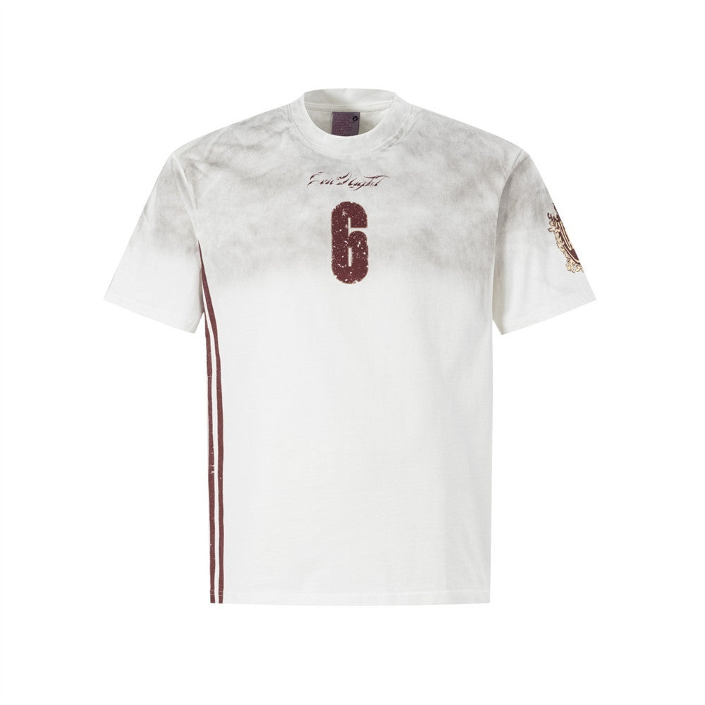 Make old dirty short sleeved T-shirts
